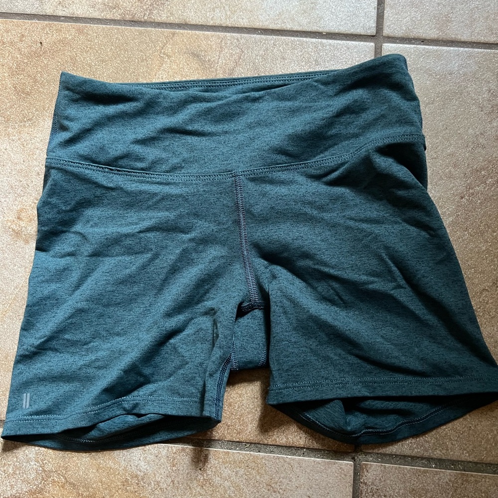 NOBULL Blue Bike Shorts Stretchy Athletic Fit